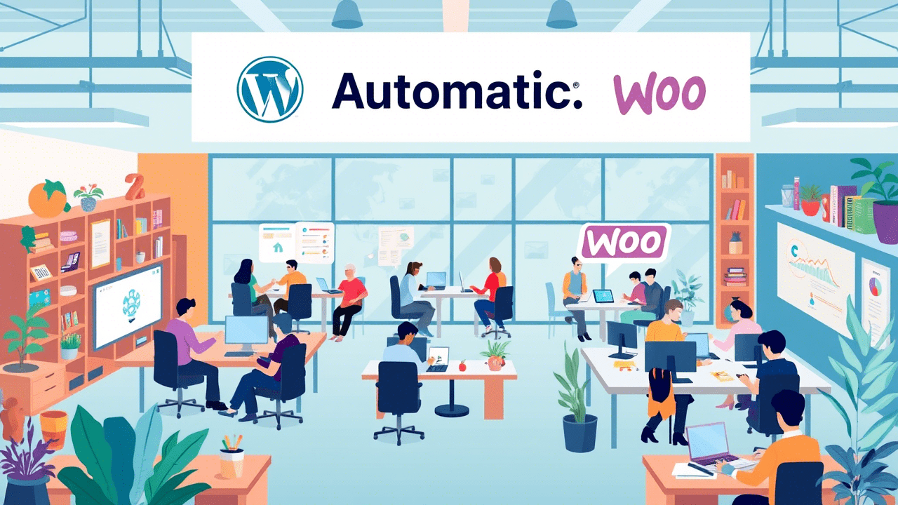 Automattic digital workspace with global remote collaboration