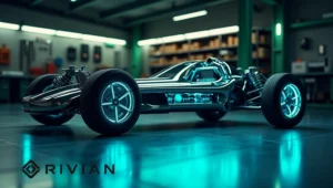 Rivian skateboard EV platform