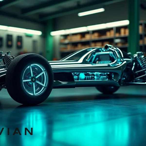 Rivian skateboard EV platform