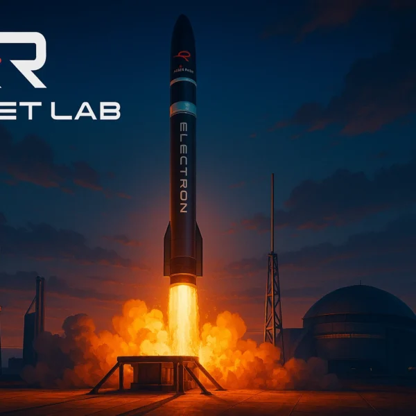 Rocket Lab rocket launch