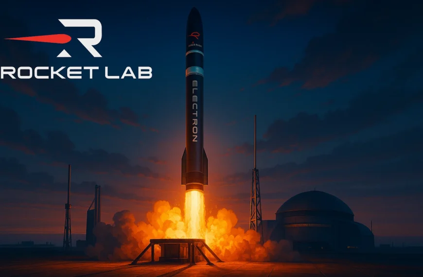 Rocket Lab rocket launch